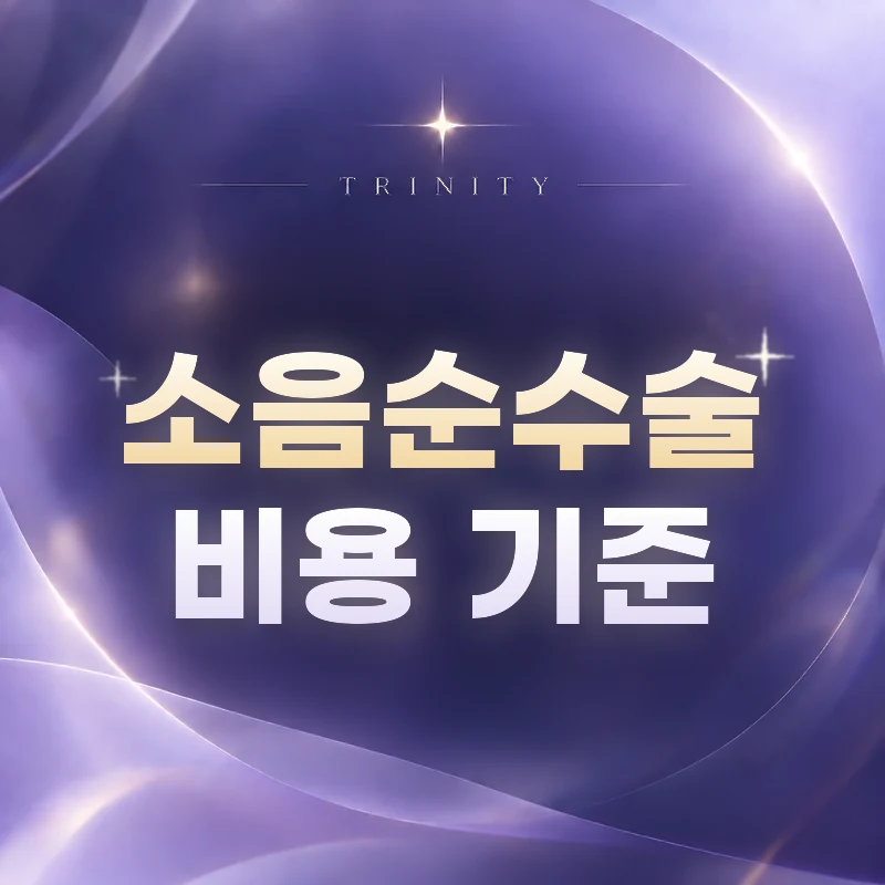 소음순수술 비용을 결정하는 기준