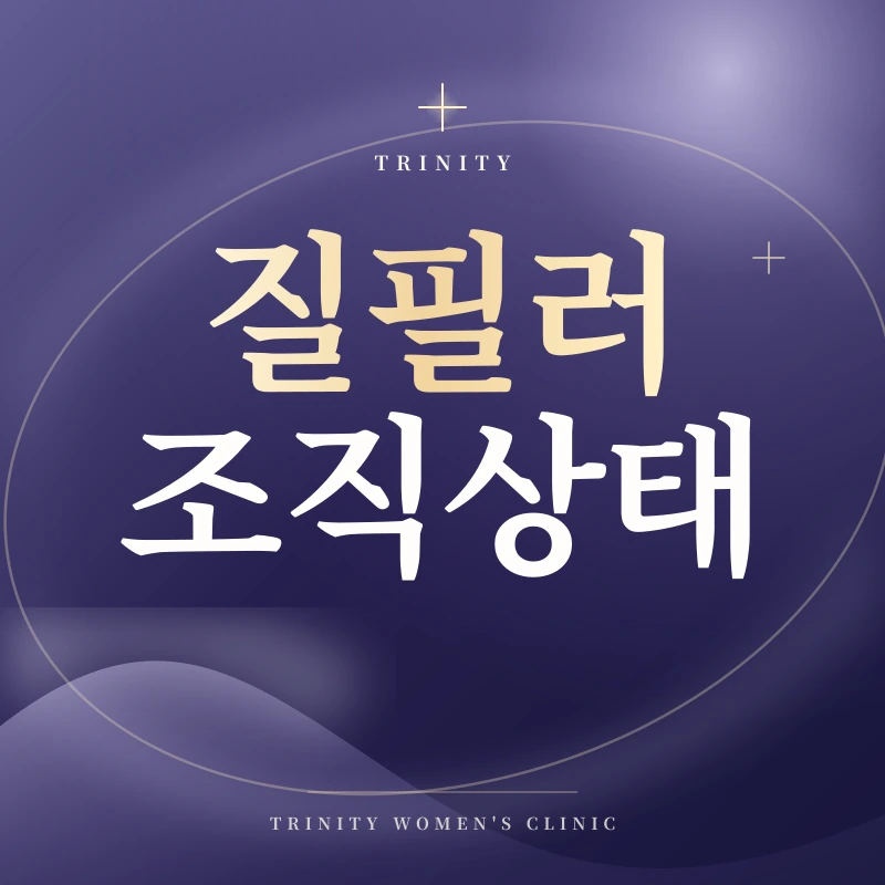 질필러, 제품보다 조직 상태가 먼저입니다