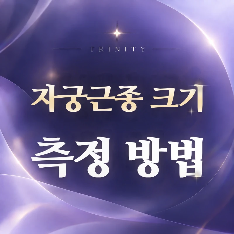 자궁근종 크기 측정 방법 | 초음파·MRI 결과지 보는 법