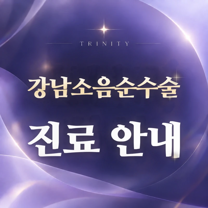 강남 여의사 소음순수술 병원