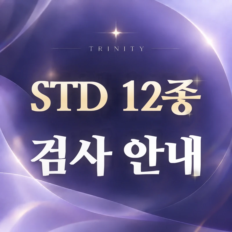 STD 12종 검사 항목 | STD 12종 검사 안내