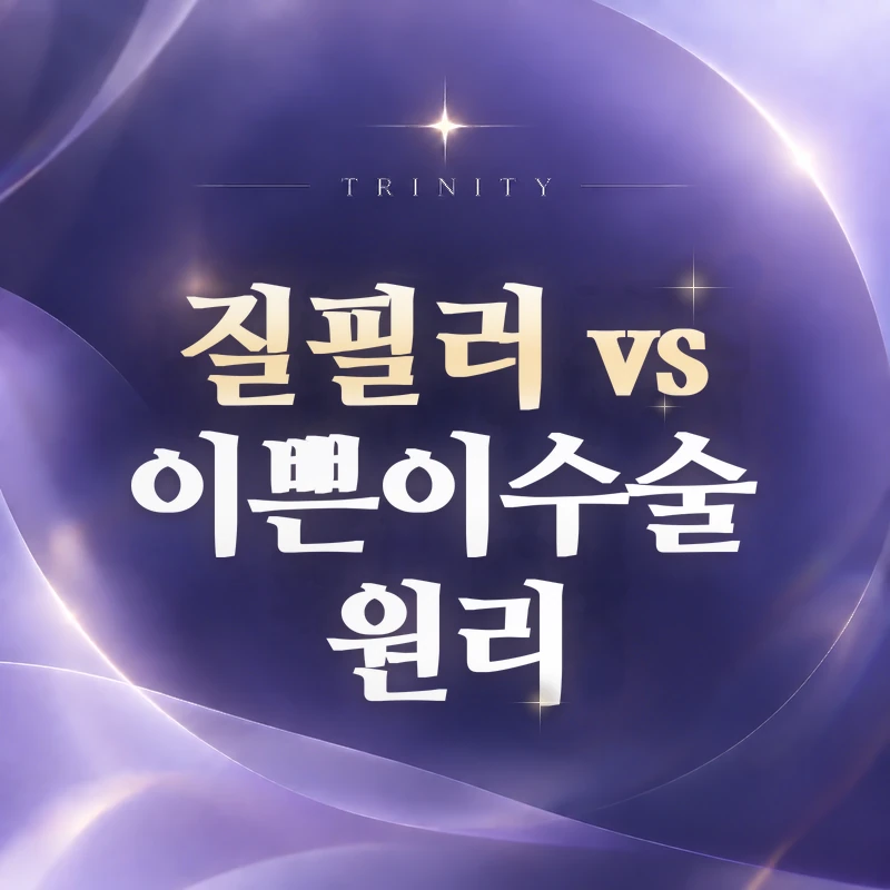 질필러 vs 이쁜이수술 원리 | 볼륨 보완과 조직 교정