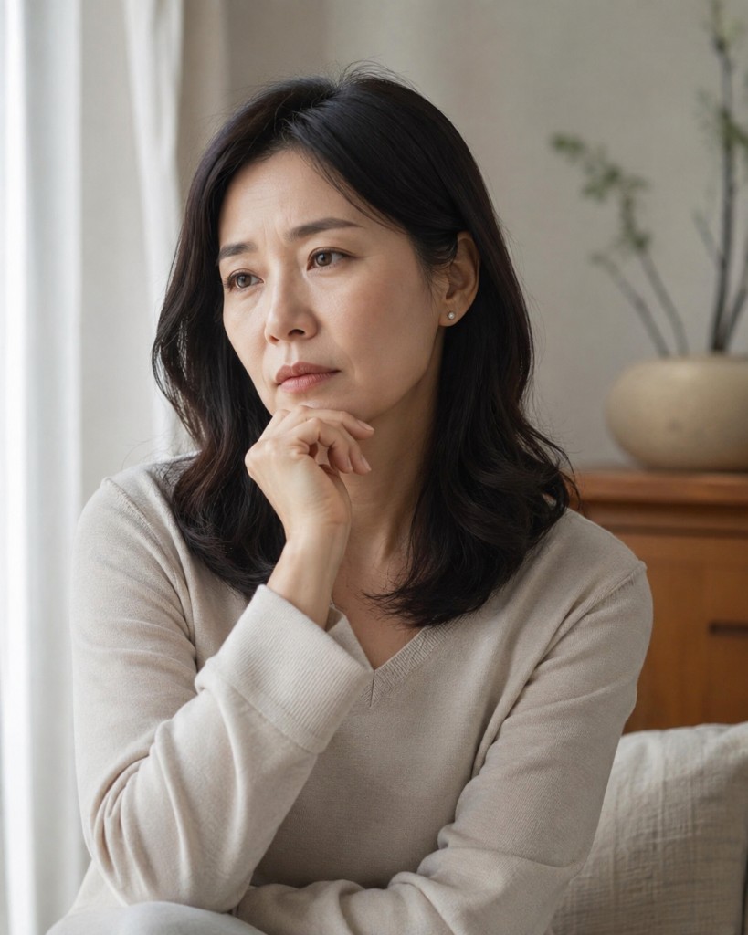 질건조증으로 불편함을 느끼는 여성
